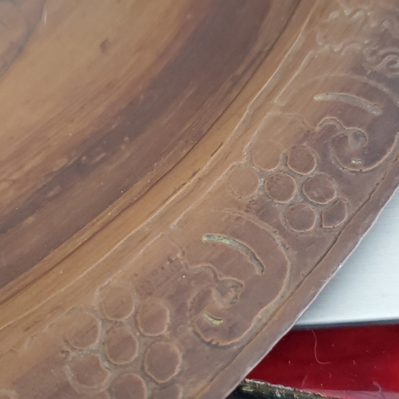 Vintage Copper Tray w/handle - Picture 6 of 6